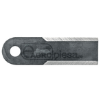 Cutit - tocator, neted, 173x50x3, Ø18mm (25buc) - GRANIT [525525108/25]