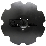 Taler disc concav crestat 620x6 5-gauri ptr Rubin 9 - GRANIT - [56017 3490467]