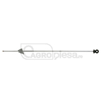 Stalp din otel - 105cm, cu izolator inelar, ptr gard electric - GRANIT [580050]