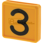 Numar marcare - nr.3, galben (10buc) - GRANIT [56438108905053]