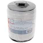 Banda gard electric alba 20mm x 200m, 9x0,2mm, 2,75Ω/m, 150kg - GRANIT [580580268]