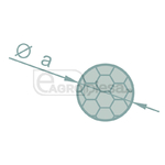 Snur - cauciuc expandat, EPDM, 15mm, 10m - GRANIT [65499724]