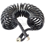 Furtun spiralat - aer comprimat frana, PA, negru, M18x1,5 IG, 4m - GRANIT [82770301]