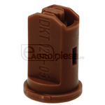 Duza - IDKT, jet plat dublu 120°, SW8, plastic, maro - Lechler [670IDKT120-05]