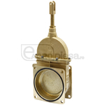 Vana golire vidanja -  6, tip 0075 (ECO), 2 flanse 150x150, 2,5 bar - MZ - [4050075150000]