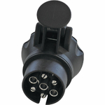 Adaptor - plastic, 7/13 poli, 12V, ISO1724, ISO11446 - Erich Jaeger - [50743945]