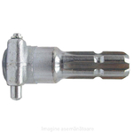 Adaptor (prelungitor) priza putere - 1 3/8 Z6 INT/EXT, cu stift - GRANIT [6147500138138175]