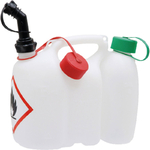 Canistra dubla - 3+1l (3l carburant si 1l ulei), incl palnie golire - Hunersdorff [32270749]