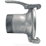 Cupla mama - 100 / 4, L200, cu filet ext 4, sistem Berselli - vidanja / irigatii - GRANIT [4050220589]