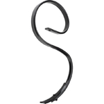 Dinte arc cultivator - 32x10x550, cpl cu brazdar - GRANIT [23532 RS2977S]