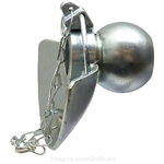 Guler tirant lateral - cu bila, cat.3-2 (37x56), incl splint cu lant - GRANIT [20011119]