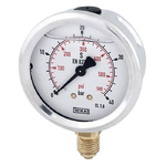 Manometru - 40bar, 63mm, 1/4 radial - WIKA [85000403]