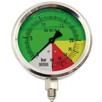 Manometru erbicidare 60bar 100mm - 1/4 radial - WIKA [67001-00002]