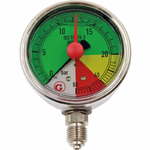 Manometru erbicidare 60bar 63mm - 1/4 radial - WIKA [67001-00005]