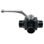 Robinet cu bila - 3 cai, BKH-3L-12S DN8 (M20x1,5) - GRANIT [81520019]