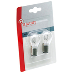 Set 2x Bec P21/5W 12V 21/5W, blister - GRANIT [47712V21/5WKBL]