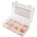 Sortiment saibe de cupru (mm), trusa 240buc - GRANIT [50099013]