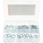 Sortiment saibe elastice crestate, trusa 200buc - GRANIT [20010085]