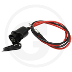 Stecher - plastic, 3poli, 12/24V (25A) cu cablu de conectare - GRANIT [50751305136]