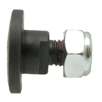 Surub cu piulita - M10, ptr lama cositoare 3,5mm / Ø16,2 (25 buc) - GRANIT [52556210100 K/25]